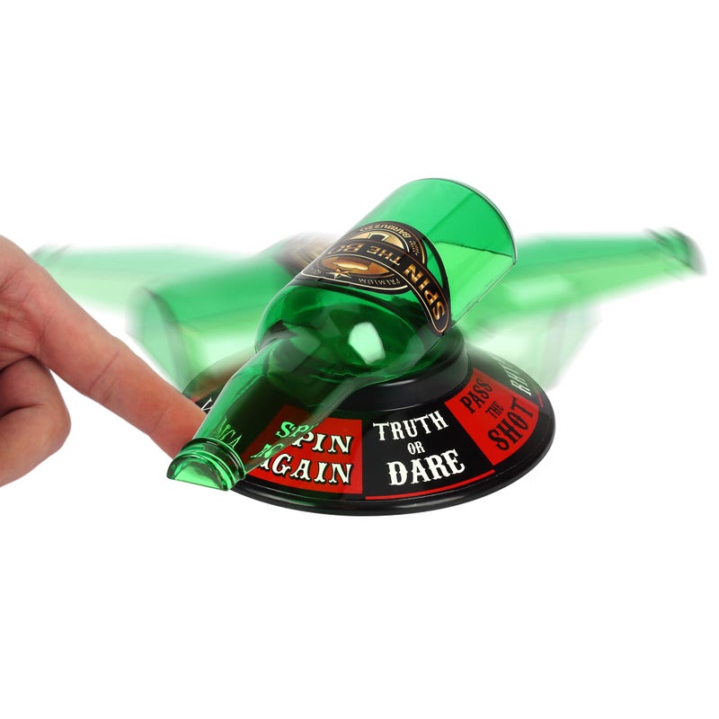 Barbuzzo Funwares Spin The Bottle - Classic Party Game with a Hilarious Twist - Perfect for Birthdays, Gatherings, Bachelor Parties, and More - Entertaining Gift for Friends and Family - Image 1